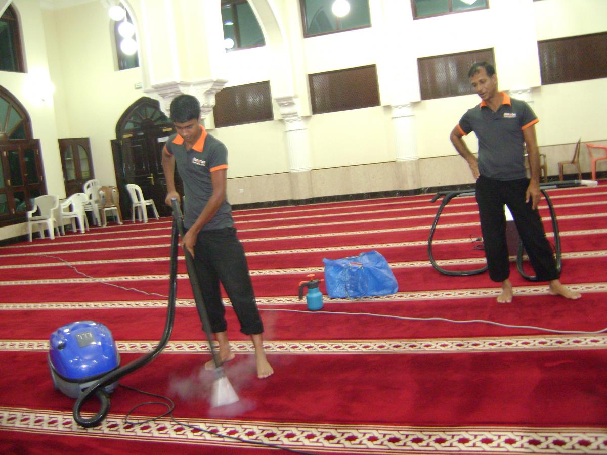 Mosque Carpets Steam Cleaning