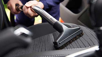 car interior cleaning